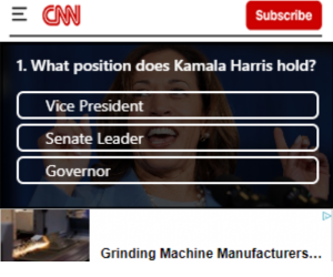 Kamala Harris Quiz